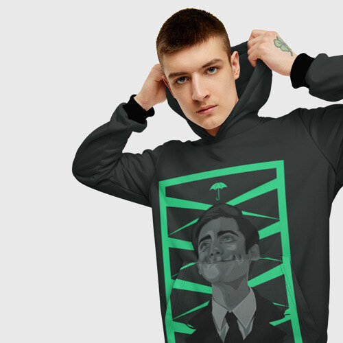 Мужская толстовка 3D Пятый - Академия Амбрелла фото