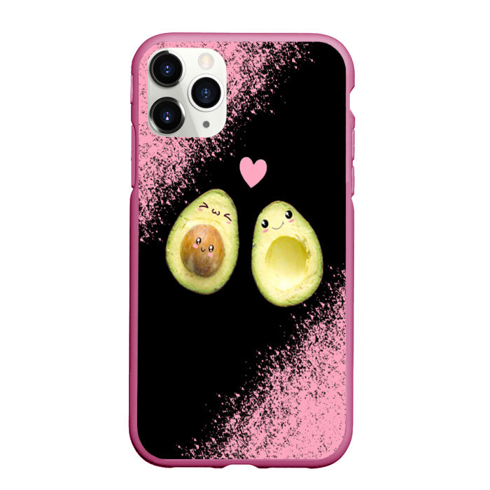 Чехол для iPhone 11 Pro матовый Авокадо фото