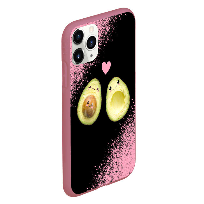 Чехол для iPhone 11 Pro матовый Авокадо фото