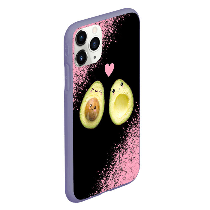 Чехол для iPhone 11 Pro матовый Авокадо фото