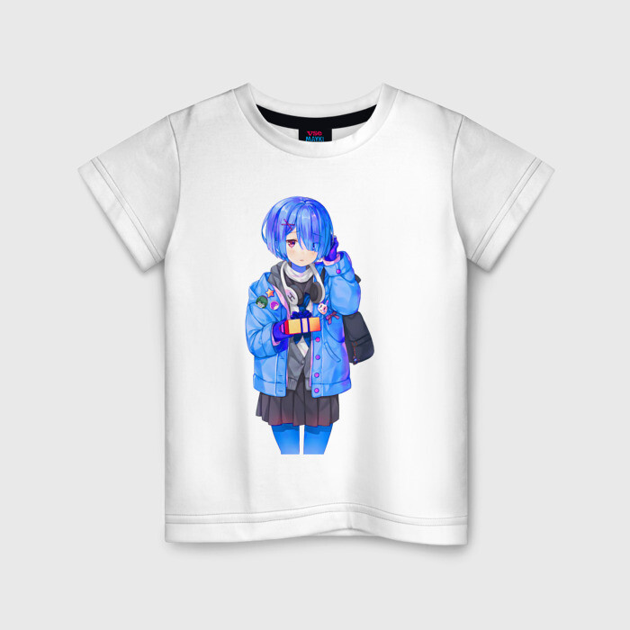 Детская футболка хлопок Rem фото