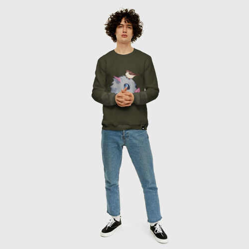 Мужской свитшот хлопок Иноске Хашибира фото