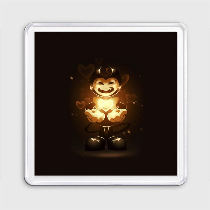 Магнит 55*55 Bendy And The Ink Machine фото