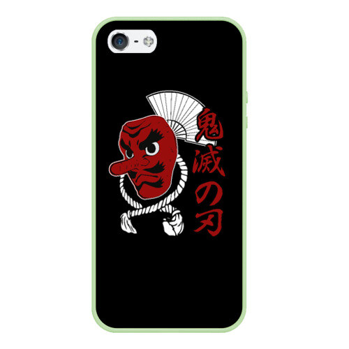 Чехол для iPhone 5/5S матовый Маска Сакондзи фото