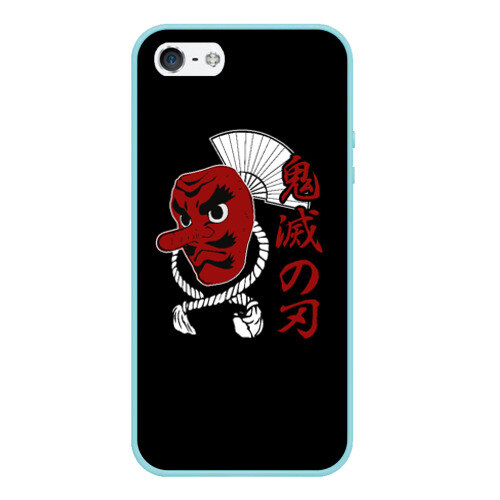 Чехол для iPhone 5/5S матовый Маска Сакондзи фото