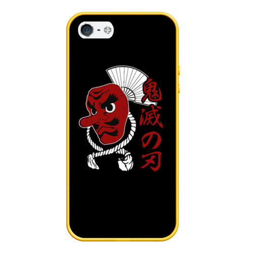 Чехол для iPhone 5/5S матовый Маска Сакондзи фото