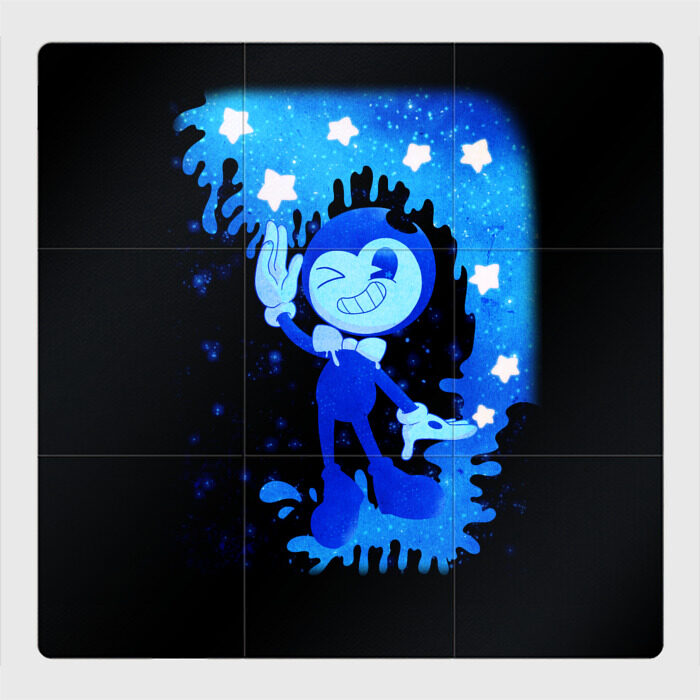 Магнитный плакат 3Х3 Bendy And The Ink Machine фото