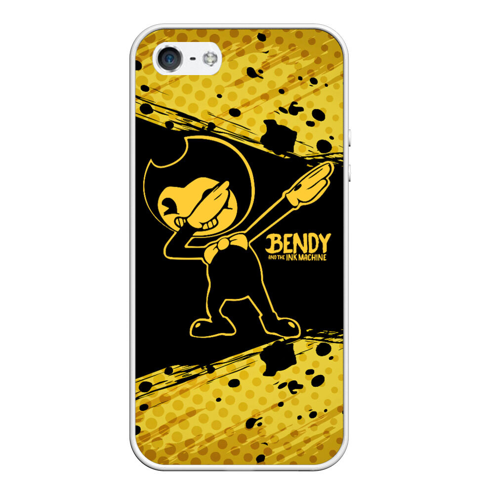 Чехол для iPhone 5/5S матовый BENDY AND THE INK MACHINE фото