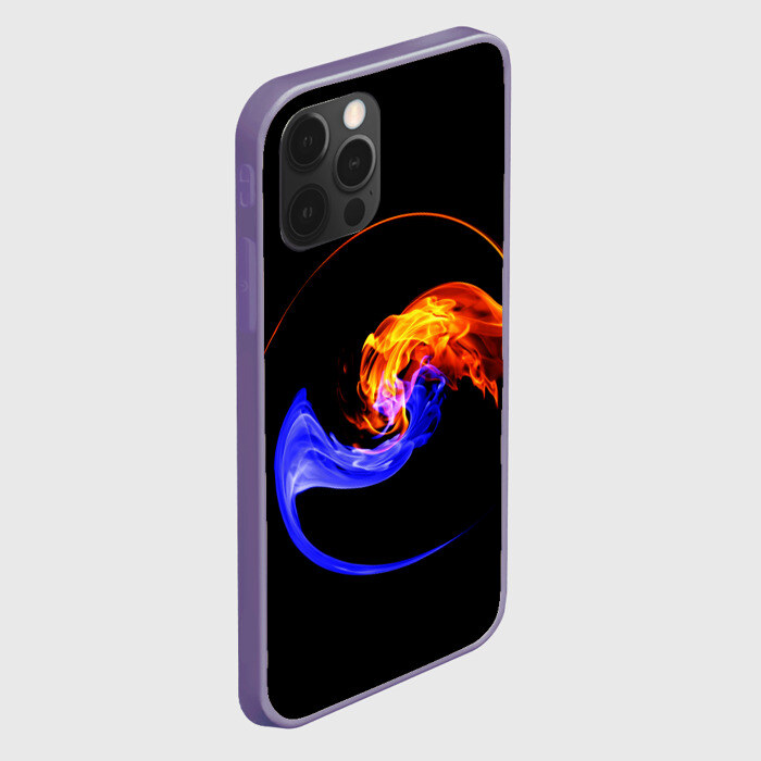 Чехол для iPhone 12 Pro Max Две стихии фото