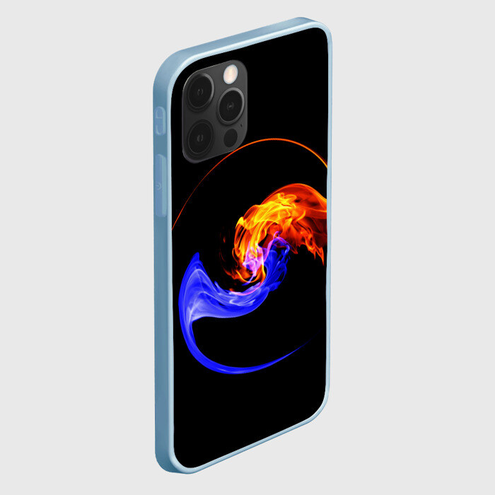 Чехол для iPhone 12 Pro Max Две стихии фото