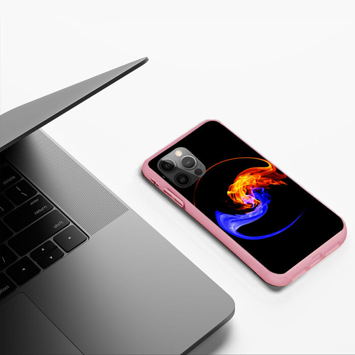 Чехол для iPhone 12 Pro Max Две стихии фото