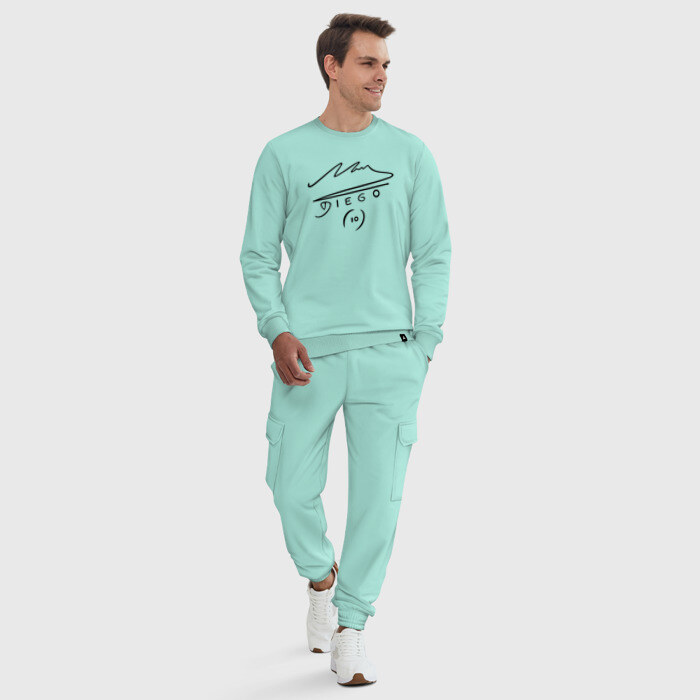 Мужской костюм хлопок Diego Maradona (Автограф) фото