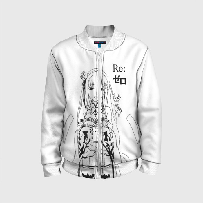 Детский бомбер 3D Re:Zero фото