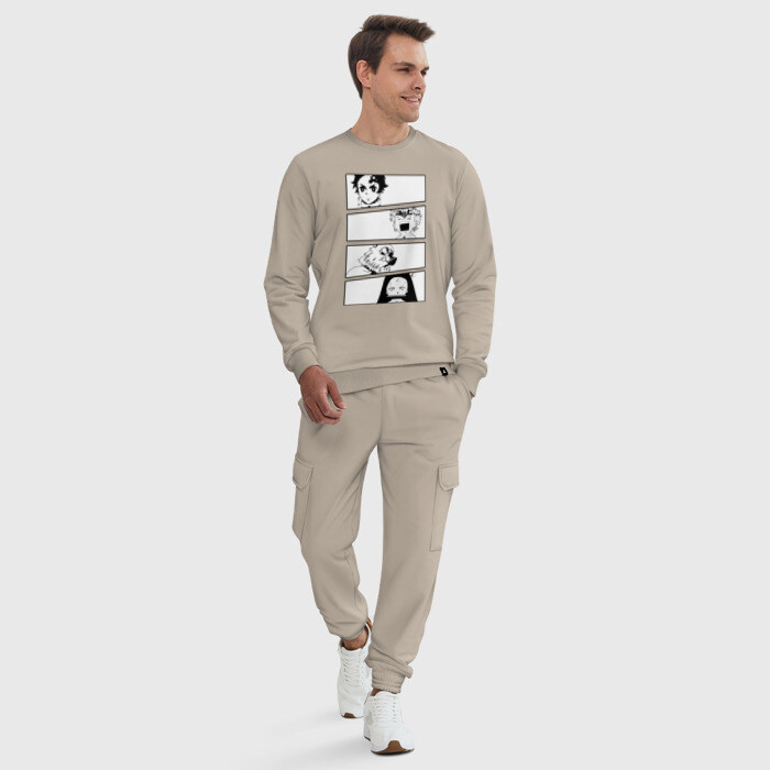 Мужской костюм хлопок Клинок рассекающий демонов фото