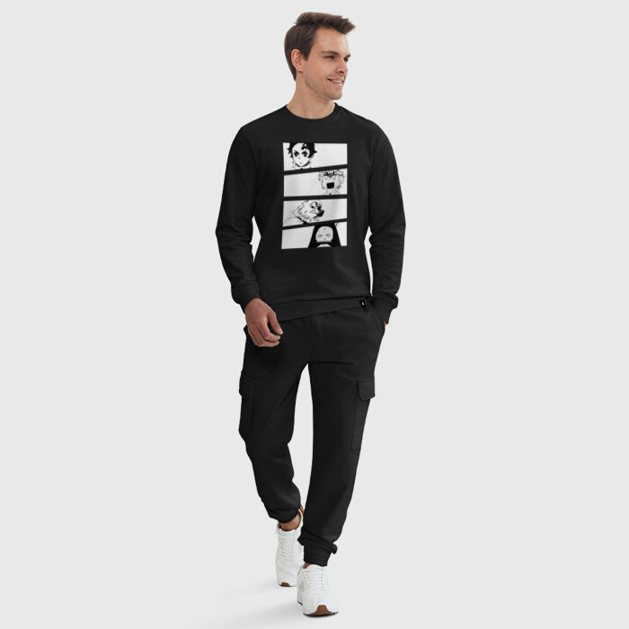 Мужской костюм хлопок Клинок рассекающий демонов фото