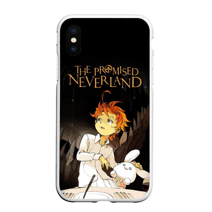 Чехол для iPhone XS Max матовый Обещанный Неверленд фото