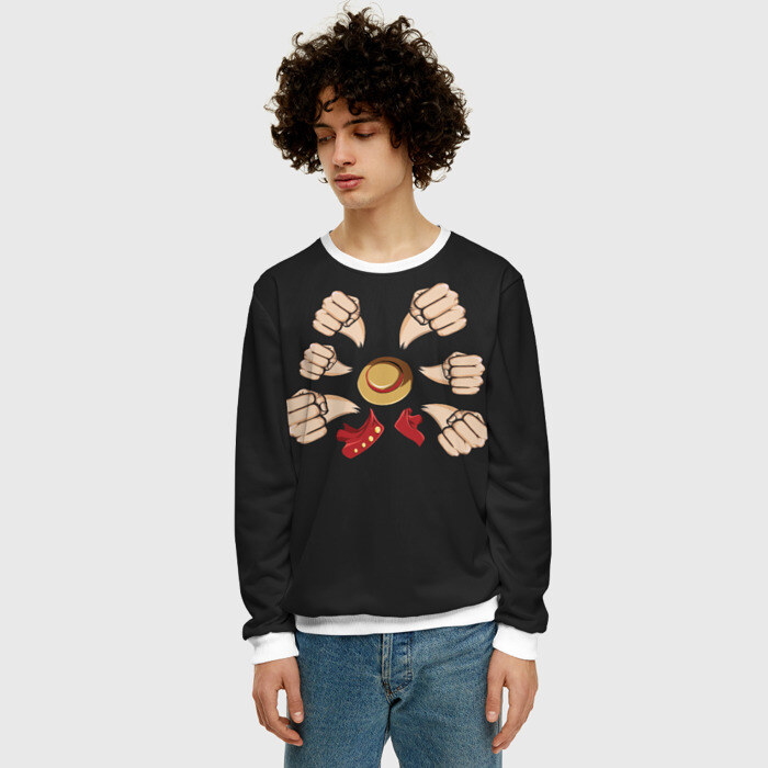 Мужской свитшот 3D One piece фото