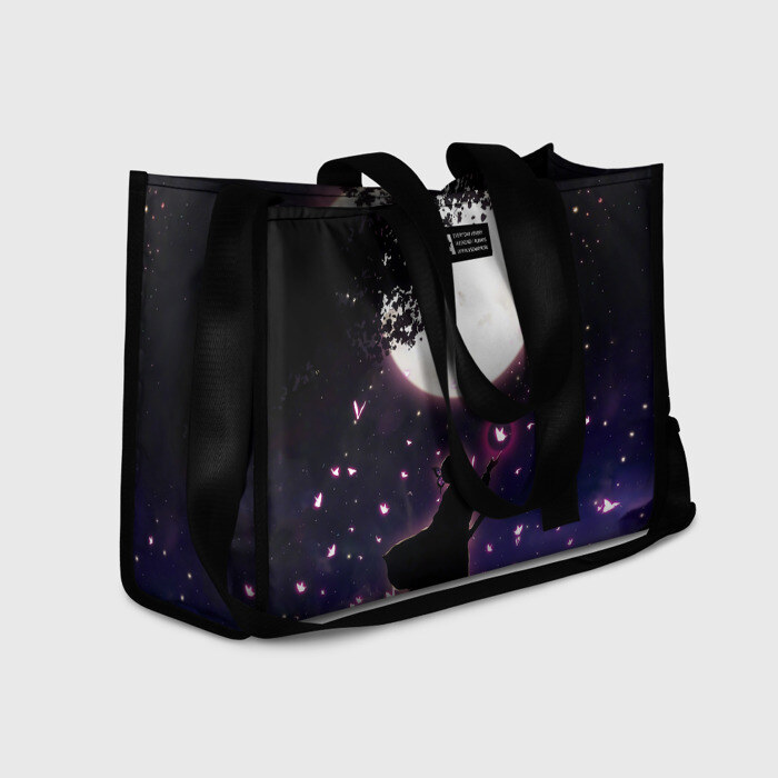 Сумка-шоппер 3D Шинобу Кочо Клинок демонов фото