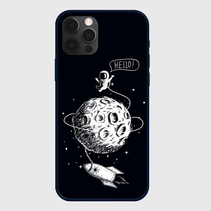 Чехол для iPhone 12 Pro Max Hello | Космонавт фото