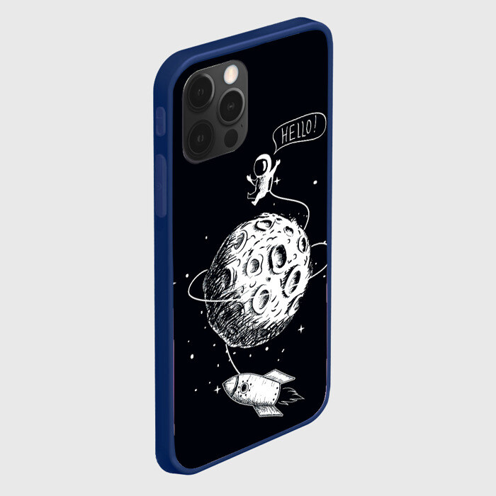 Чехол для iPhone 12 Pro Max Hello | Космонавт фото