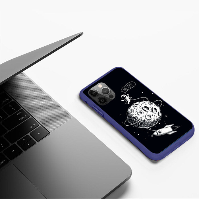 Чехол для iPhone 12 Pro Max Hello | Космонавт фото