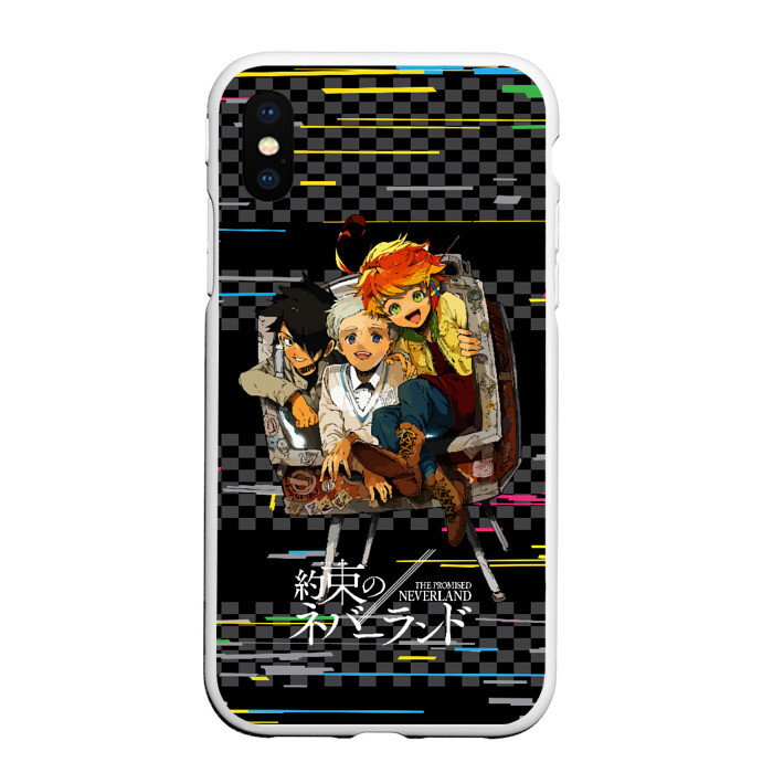 Чехол для iPhone XS Max матовый Обещанный Неверленд фото