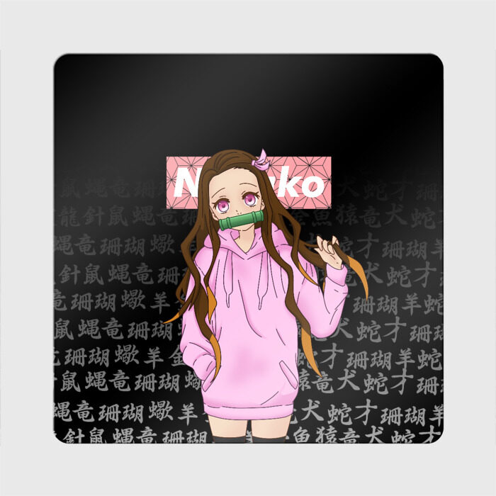 Магнит виниловый Квадрат NEZUKO | НЕЗУКО фото