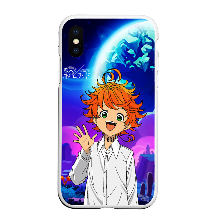 Чехол для iPhone XS Max матовый Обещанный Неверленд фото