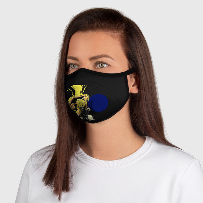 Маска из неопрена ЗЕНИЦУ ZENITSU KNY фото