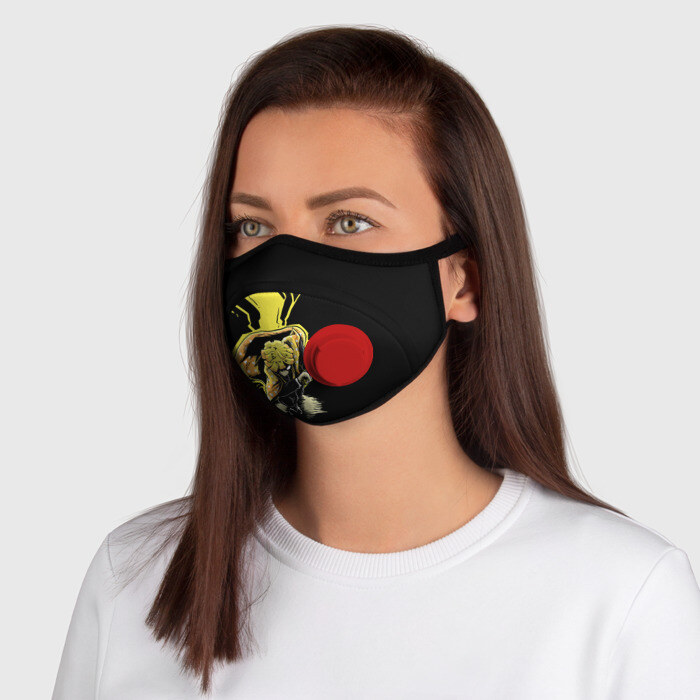 Маска из неопрена ЗЕНИЦУ ZENITSU KNY фото