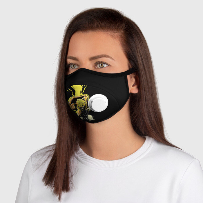 Маска из неопрена ЗЕНИЦУ ZENITSU KNY фото