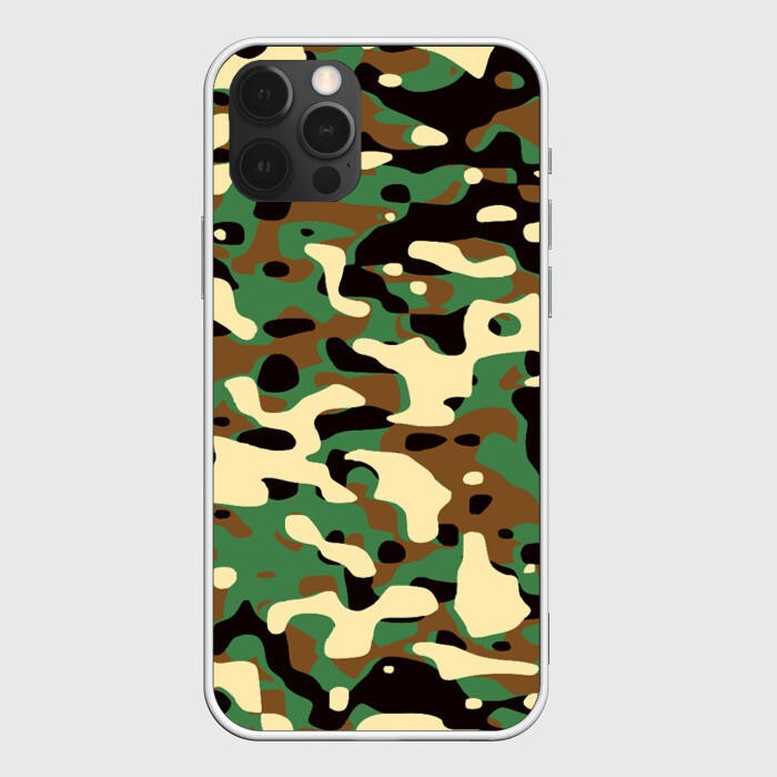 Чехол для iPhone 12 Pro Max Камуфляж фото