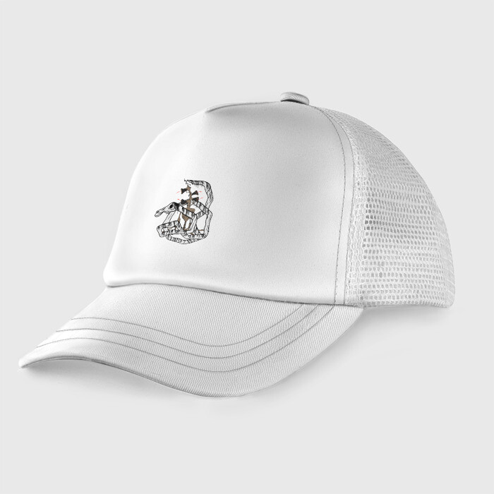 Детская кепка тракер Siren Head and Long Horse фото