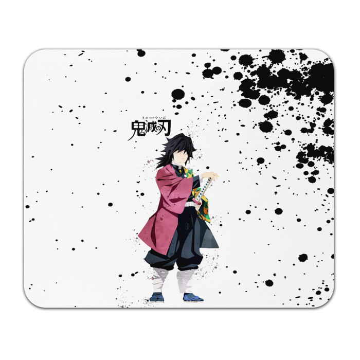 Коврик для мышки прямоугольный Гию Томиока Kimetsu no Yaiba фото