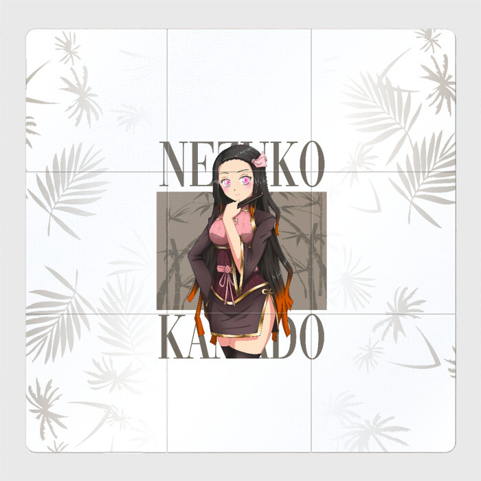 Магнитный плакат 3Х3 Nezuko Kamado Kimetsu no Yaiba фото
