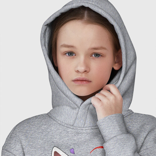 Детское худи Oversize хлопок Две маски Kimetsu no Yaiba фото