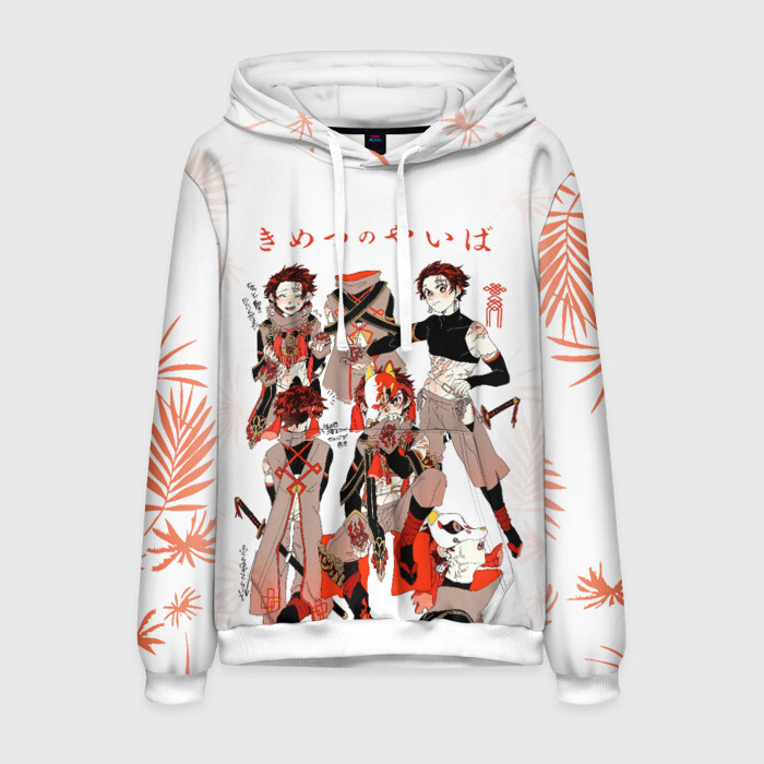 Мужская толстовка 3D Образы Танджиро Kimetsu no Yaiba фото