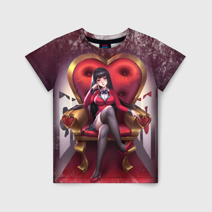 Детская футболка 3D Какэгуруи | Юмэко Джабами (Z) фото