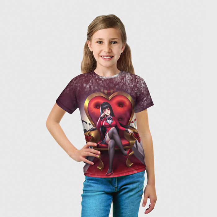 Детская футболка 3D Какэгуруи | Юмэко Джабами (Z) фото