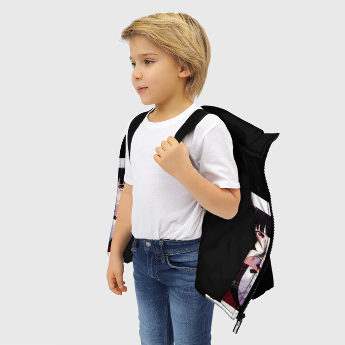 Зимняя куртка для мальчиков 3D Jabami Yumeko (Безумный Азарт) фото