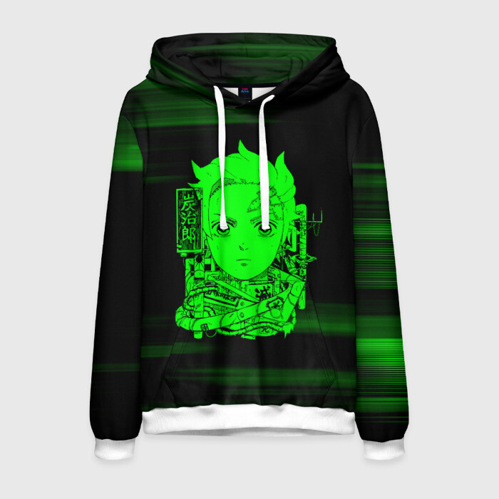 Мужская толстовка 3D Танджиро Камадо Kimetsu no Yaiba фото