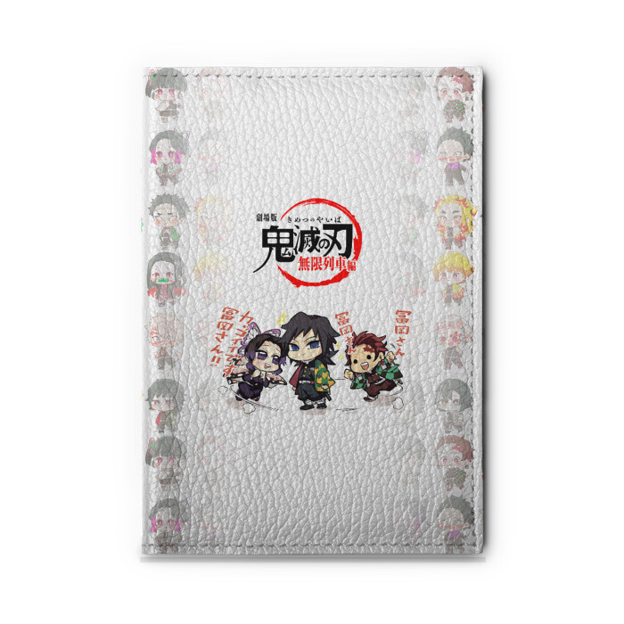 Обложка для автодокументов ПЕРСОНАЖИ Kimetsu no Yaiba фото