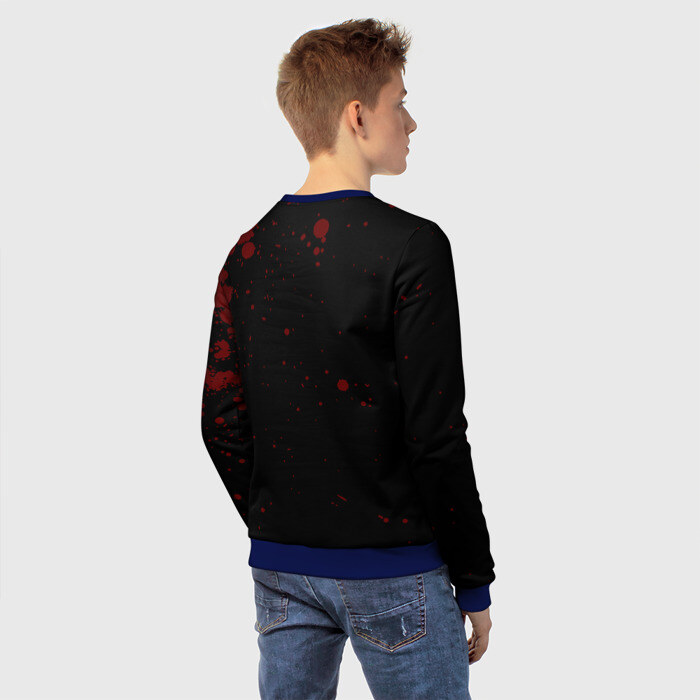 Детский свитшот 3D Кокушибо | Клинок, рассекающий демонов фото