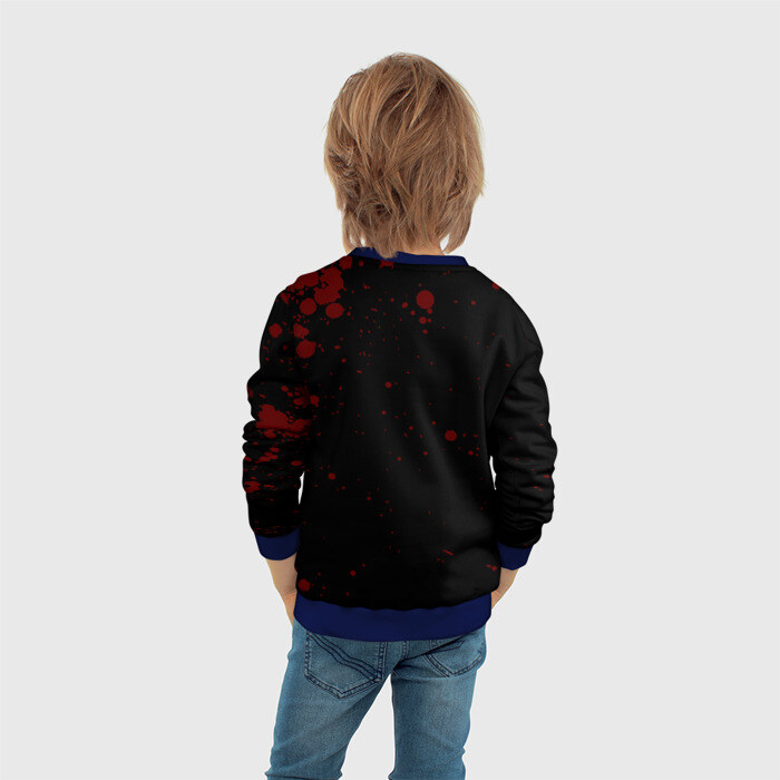 Детский свитшот 3D Кокушибо | Клинок, рассекающий демонов фото