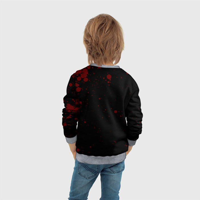 Детский свитшот 3D Кокушибо | Клинок, рассекающий демонов фото