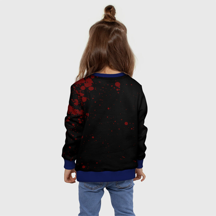 Детский свитшот 3D Кокушибо | Клинок, рассекающий демонов фото