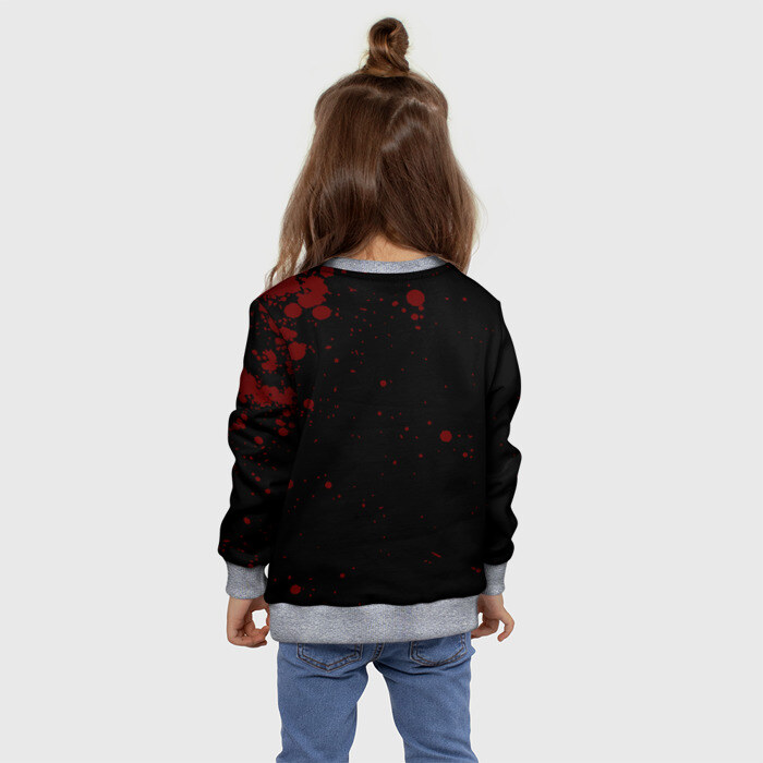 Детский свитшот 3D Кокушибо | Клинок, рассекающий демонов фото