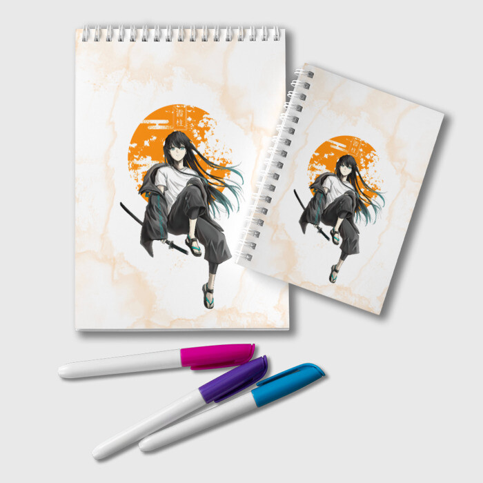 Блокнот Муичиро Токито Kimetsu no Yaiba фото