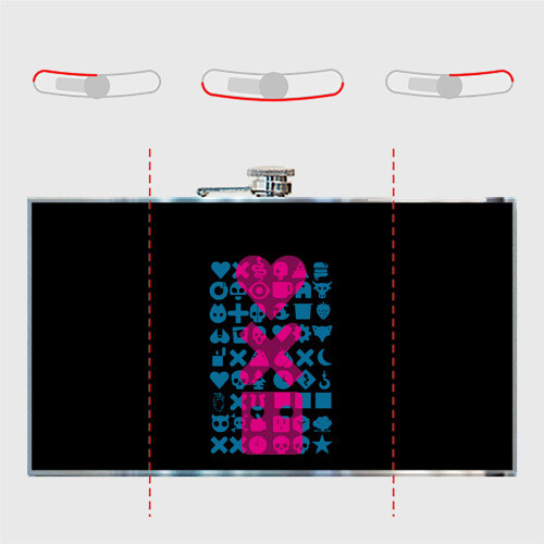 Фляга Любовь. Смерть. Роботы фото