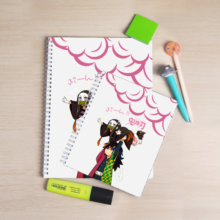 Тетрадь Гию и Незуко Kimetsu no Yaiba фото